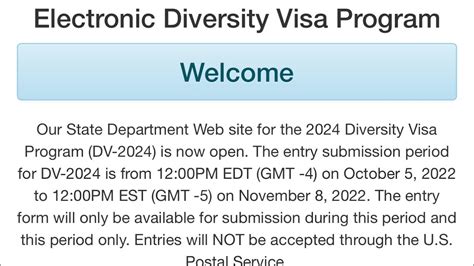 electronic diversity visa application|Electronic Diversity Visa.